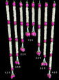 Lotus and Gajra Garland - Pair